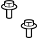 Mopar 68113040AA Reservoir Screw