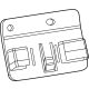 Mopar 68186564AA Antenna Bracket