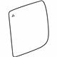 Mopar 68401389AA Mirror Glass, Black, Front Driver Side