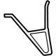 Mopar 68277146AA Side Panel Lower Brace, Front Passenger Side