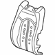Mopar 68224551AC Seat Back Pad, Front Driver Side
