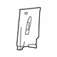 Mopar 1DX50HL1AB Lock Pillar Trim, Beige/Gray, Upper Passenger Side