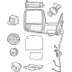 Mopar 68509660AD Mirror Assembly