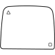 Mopar 68620325AB Mirror Glass