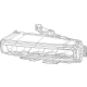 Mopar 68376846AG Fog Lamp Assembly