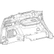 Mopar 6XX07TX7AH Lower Quarter Trim, Rear Driver Side