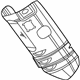 Mopar 68265345AA Heat Shield, Rear Upper