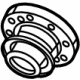 Mopar 68400381AB Companion Flange, Front