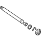 Mopar 68400416AA Intermediate Shaft, Front Inner