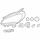 Mopar 68469415AA Headlamp Assembly, Front Passenger Side
