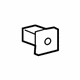 Mopar 6512812AA Door Trim Panel Nut, Center, Plastic