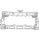 Mopar 68563708AA Radiator Support