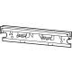 Mopar 68468189AB Lower Deflector, Front