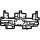 Mopar 68541961AA Mat, Front