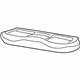 Mopar 6AM98LXHAA Cushion Cover, Rear