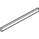 Mopar 68144962AD Belt Weatherstrip, Rear Inner Passenger Side