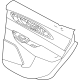 Mopar 7QP64U8TAA Door Trim Panel, Rear