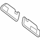 Mopar TR96TL2AA Sunvisor, Passenger Side