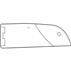 Mopar 1WJ39TZZAA Side Glass, Driver Side