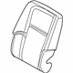 Mopar 6QK84DX9AA Seat Back Cover, Black, Front Passenger Side
