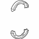 Mopar 68020626AB Parking Brake Shoes, Rear