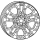 Mopar 4755435AA Wheel, Alloy