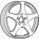 Mopar 4755314AA Wheel, Spare