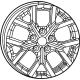 Mopar 4755433AA Wheel, Alloy