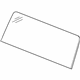 Mopar 68350472AD Windshield, Front
