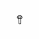 Mopar 68364322AA Front Camera Screw