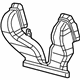 Mopar 5YJ77LXHAA Air Distributor, Center Upper
