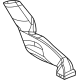 Mopar 55038069AF Rear Duct