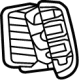 Mopar 7FB24DX9AA Air Outlet Vent
