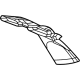 Mopar 55038158AD Floor Duct, Rear Lower