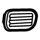 Mopar 7KS551A6AA Hole Cover, Blue
