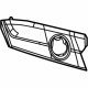 Mopar 7HZ88AAAAA Upper Dash Panel, Inner Driver Side