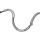 Mopar 68499661AA Cable, Front Inner