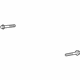 Mopar 6512062AA Upper Control Arm Bolt, Rear