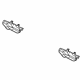 Mopar 68238040AC Chrome Extension, Rear Passenger Side