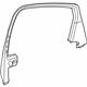 Mopar 1YE90DX9AB Upper Molding, Rear Passenger Side