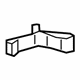 Mopar 68349628AC Check Strap, Front