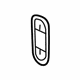 Mopar 68121802AA Check Strap Seal