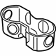 Mopar 6ML97LXHAA Cup Holder Mat, Front