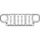 Mopar 6KM36TZZAA Trim Panel Assembly, Gray, Front