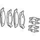 Mopar 68531132AA Brake Pads, Front