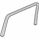 Mopar 55112364AH Run Weatherstrip, Rear Passenger Side