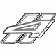 Mopar 68366597AB Nameplate, Rear