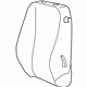 Mopar 5YC40DX9AA Seat Back Cover, Front