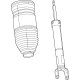 Mopar 68409686AE Air Spring, Front Passenger Side