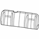 Mopar 5NA39LA8AA Seat Back Cover, Black/Gray, Rear